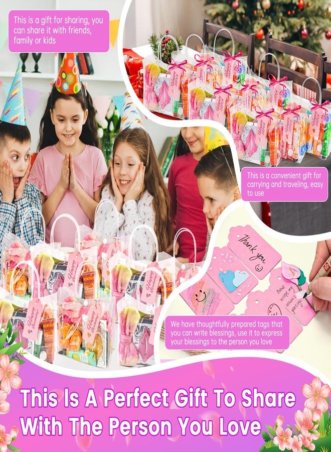 MIZEEYE 137 PCS Spa Party Supplies For Girls, Include Face Mask, Bath Bombs, Hand Cream, Eye Mask, Lip Mask, Lipstick, Hairband, Natural & Relaxing Sleepover Spa Gift Kit For 12 People, Gentle Moisturizing - Image 5
